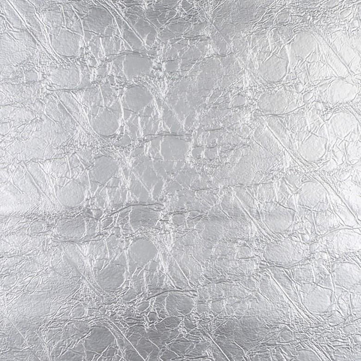 Crinkle 96J6261 by JF Fabric Tannery Platinum 76% Polyvinyl Chloride, 16% Polyester, 5% Cotton, 3% Polyurethane Turkey 200000 Horizontal: and Vertical: 54 - Fabric Carolina -