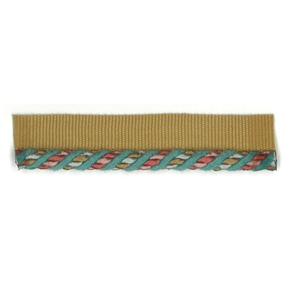 Cristabel 16 Lagoon by Stout Designer Trim Art Of Design Trim-2 Cords 53% Cotton 47% Spun Viscose CHINA Horizontal: 0 and Vertical: 0 0.25 in - Swanky Fabrics -