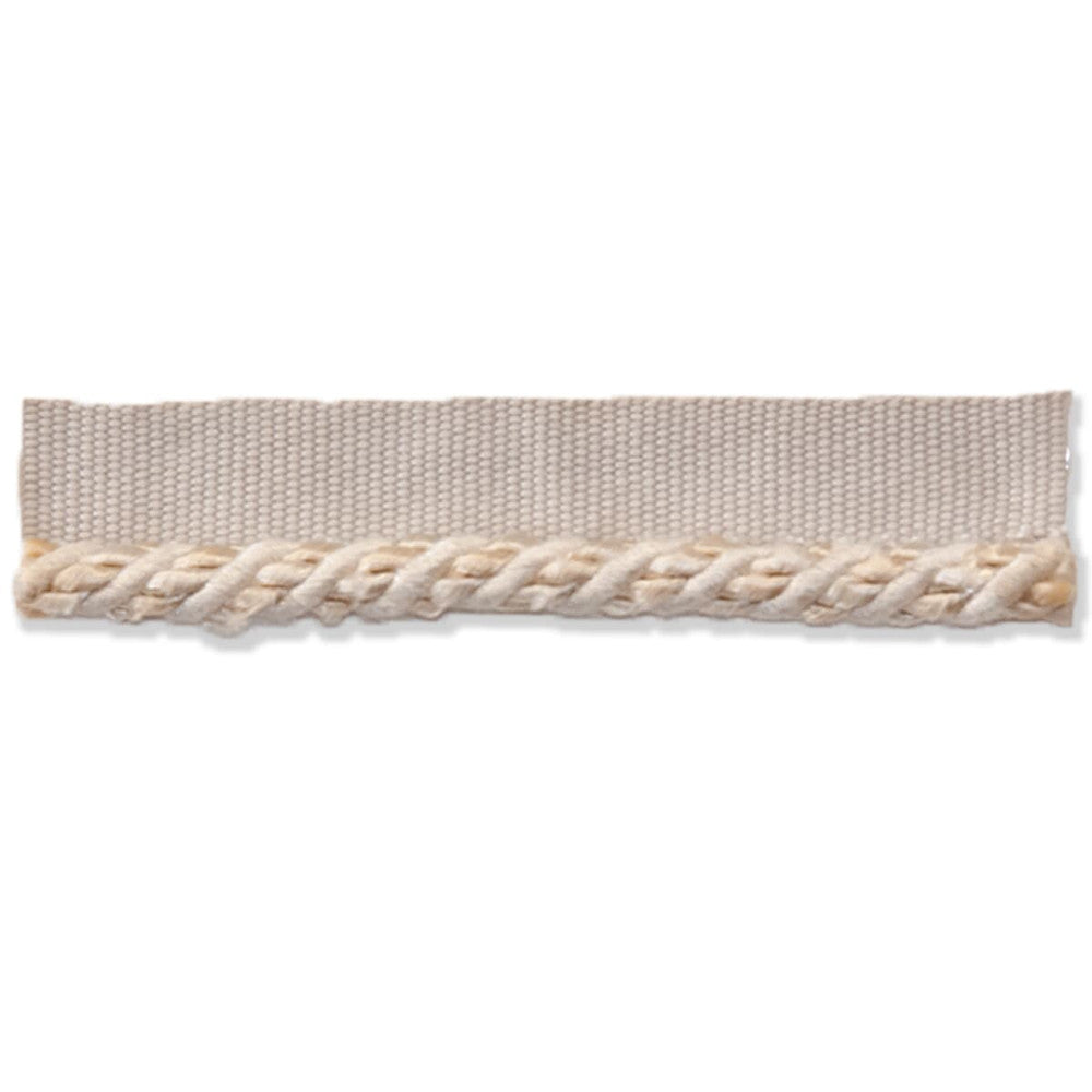 Cristabel 6 Vanilla by Stout Trim ART OF DESIGN TRIM-2 CORDS 53%COT 47%SVI CHINA Horizontal: 0 and Vertical: 0 0.25 in - Fabric Carolina -