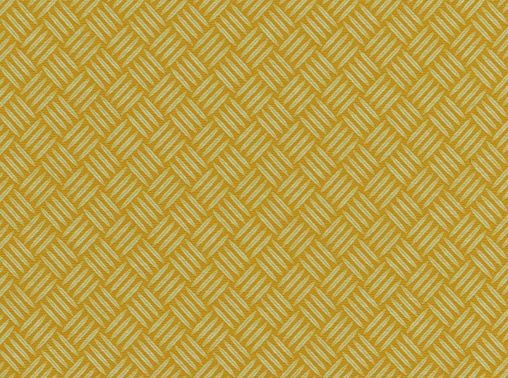Criss Cross Citrine 831 by Covington Fabric our website for purchase 55% Cotton/45% Polyester Taiwan Roc 50000 Horizontal: 1.25" and Vertical: 1.25" 55" - Fabric Carolina -