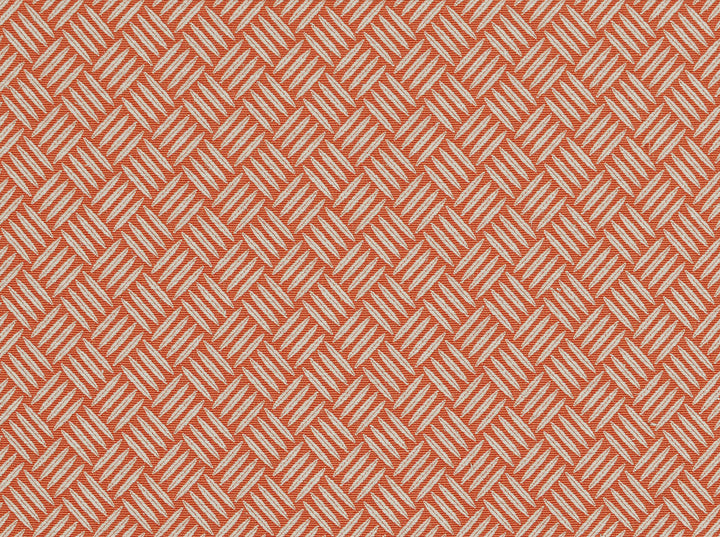 Criss Cross Mandarin 340 by Covington Fabric 55% COTTON/45% POLYESTER TAI 50000 Horizontal: 1.25 and Vertical: 1.25 54 - Fabric Carolina -