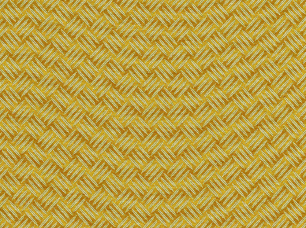 Criss Cross Citrine 831 by Covington Fabric 55% COTTON/45% POLYESTER TAI 50000 Horizontal: 1.25 and Vertical: 1.25 54 - Fabric Carolina -