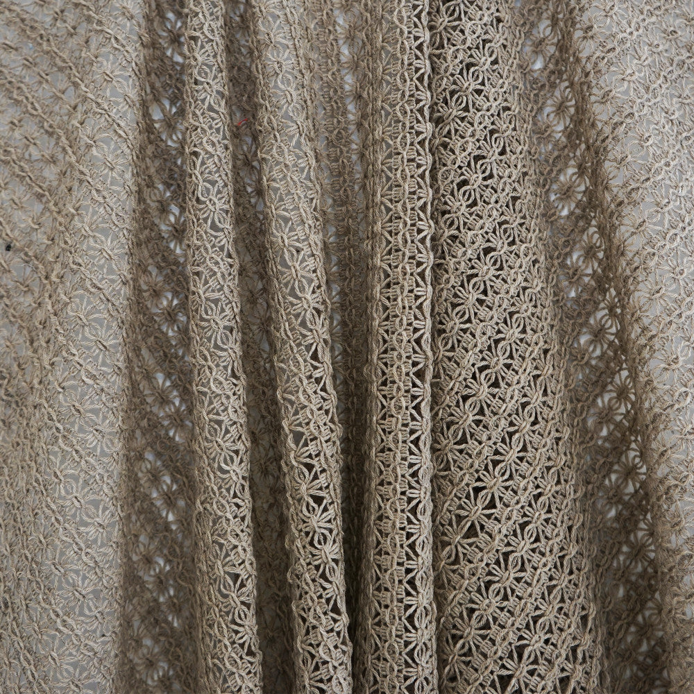 Crochet 32Sj101 by JF Fabric JF Studio 80% Wool, 20% Polyester Italy Horizontal: 1.25 and Vertical: 1 51 - Fabric Carolina -