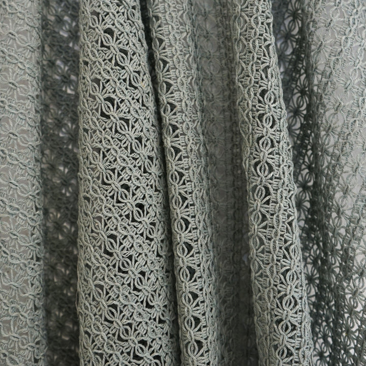 Crochet 63Sj101 by JF Fabric JF Studio 80% Wool, 20% Polyester Italy Horizontal: 1.25 and Vertical: 1 51 - Fabric Carolina -