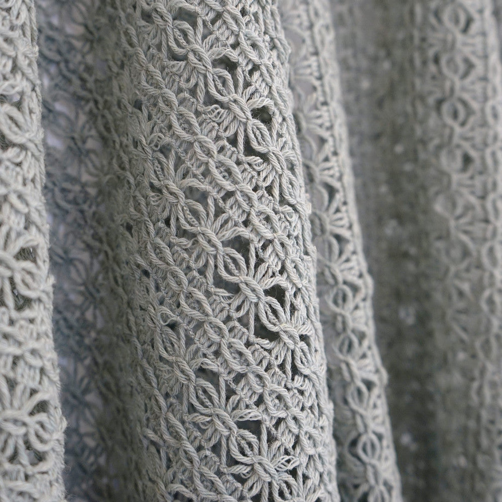 CROCHET 95SJ101 by JF Fabric JF Studio 80% Wool, 20% Polyester Italy Horizontal: 1.25 and Vertical: 1 51 - Fabric Carolina -