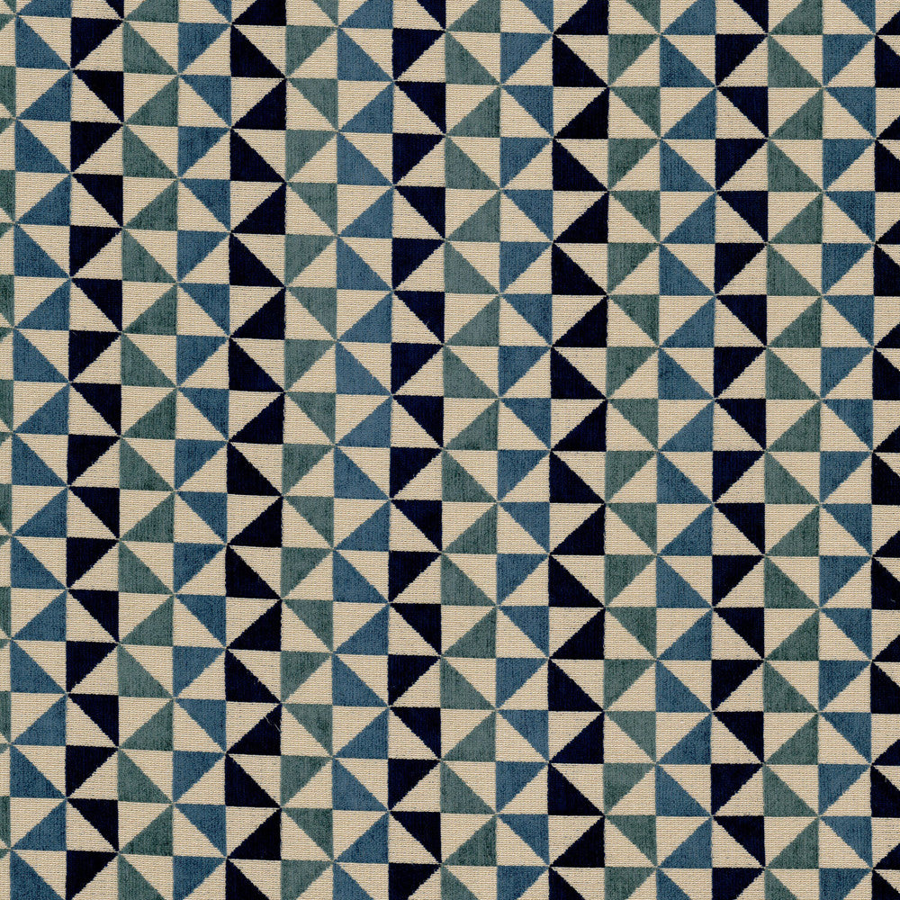 Croix 2 Ink by Stout Fabric Stout Fabric Croix 2 InkFabric GREAT IMPRESSIONS BLUE/SPA 37%POL 32%SVI 18%COT 13%ACR TURKEY </p><p>Repeat: H: 2.375, V: 6.250 54 in - Fabric Carolina -