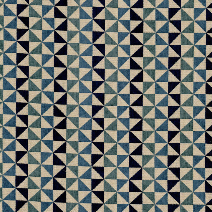Croix 2 Ink by Stout Fabric Stout Fabric Croix 2 InkFabric GREAT IMPRESSIONS BLUE/SPA 37%POL 32%SVI 18%COT 13%ACR TURKEY </p><p>Repeat: H: 2.375, V: 6.250 54 in - Fabric Carolina -