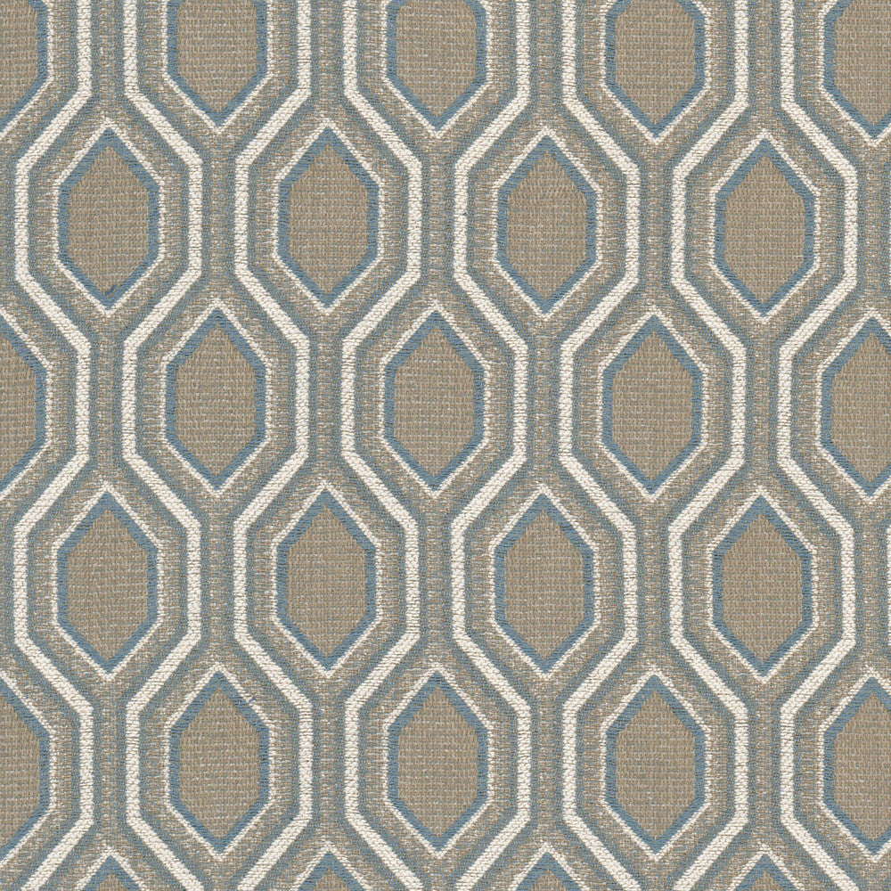Cruise 6 Harbor by Stout Fabric Stout Fabric Cruise 6 HarborFabric Great Impressions Blue/Spa 40%Svi 36%Cot 24%Pol USA </p><p>Repeat: H: 4.75, V: 0 57 in - Fabric Carolina -