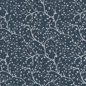 Crumpet 2 Indigo by Stout Fabric