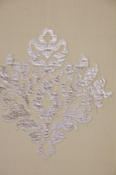 Coutts # 80 Toffee by Maxwell Fabric TELAFINA SEASON II 100% SILK INDIA </p><p>Repeat: Horizontal: H-25 and Vertical: V-31.1 54" - Fabric Carolina -