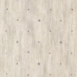 Bryndle Grey Barnstar & Sprigs Wallpaper by Chesapeake