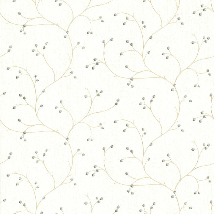 Harley Blueberry Rosehip Trail Wallpaper by Chesapeake Countryside Covers about 56.4 square feet 20.5-in by 33-ft long roll Prepasted 0 - Fabric Carolina -