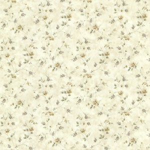 Piper Flax Springtime Bloom Trail Wallpaper by Chesapeake