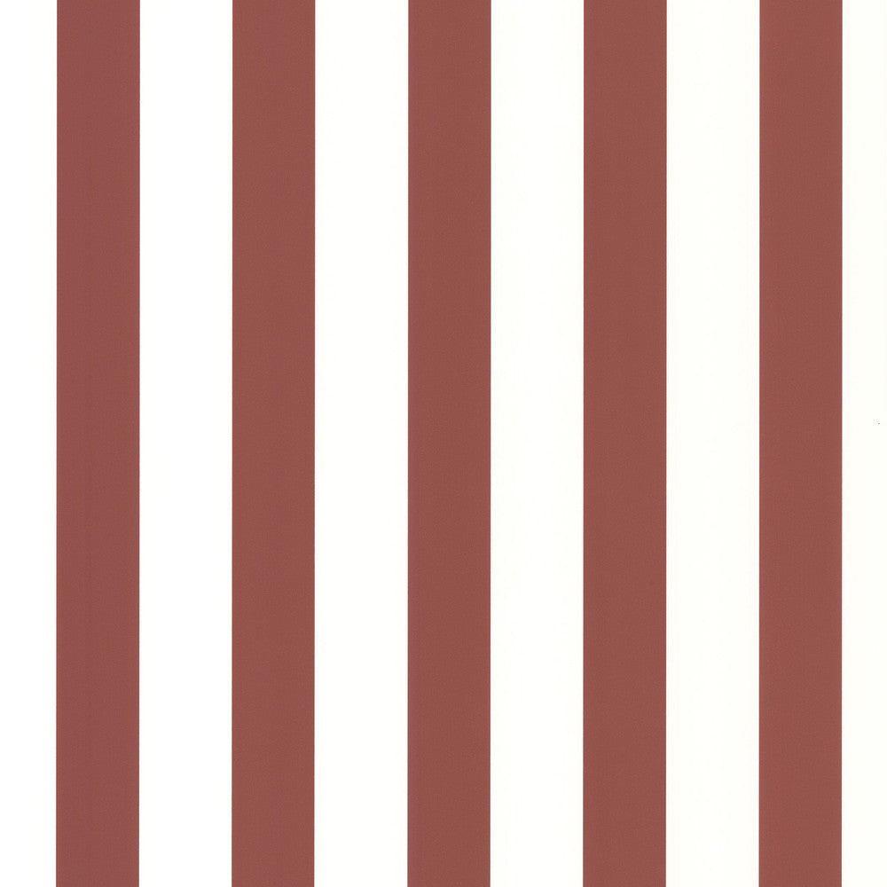 Hattie Red Cityscape Straightstripe Wallpaper by Chesapeake Countryside Covers about 56.4 square feet 20.5-in by 33-ft long roll Prepasted 20.5 - Fabric Carolina -