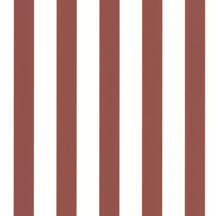 Hattie Red Cityscape Straightstripe Wallpaper by Chesapeake Countryside Covers about 56.4 square feet 20.5-in by 33-ft long roll Prepasted 20.5 - Fabric Carolina -