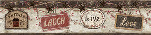 Kinsey Black Live Laugh Love Wallpaper by Chesapeake
