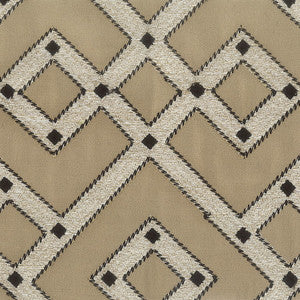 Cued 2 Taupe by Stout Fabric