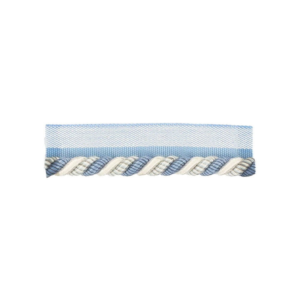 Curtis Lipcord 1 Cadet by Stout Trim Stout Trim Curtis Lipcord 1 CadetTrim ALLURE TRIM 71%COT 25%POL 4%ACR TURKEY </p><p>Repeat: H: 0.750, V: 0.000 0.38 in - Fabric Carolina -