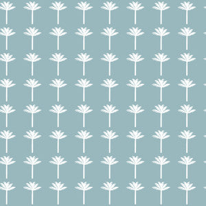 Palm Bay Blue Wallpaper by York Wallcoverings