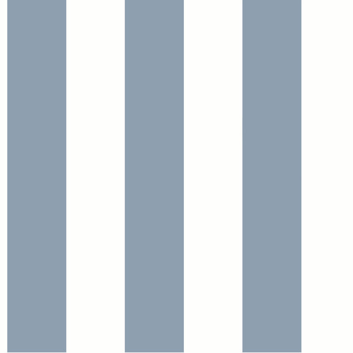 Awning Stripe Blue Wallpaper by York Wallcoverings Water's Edge Resource Library Covers about 56.4 square feet 20.5-in by 33-ft long roll Prepasted 0 - Fabric Carolina -