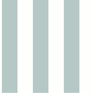 Awning Stripe Light Grey Wallpaper by York Wallcoverings