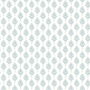 French Scallop Light Grey Wallpaper by York Wallcoverings