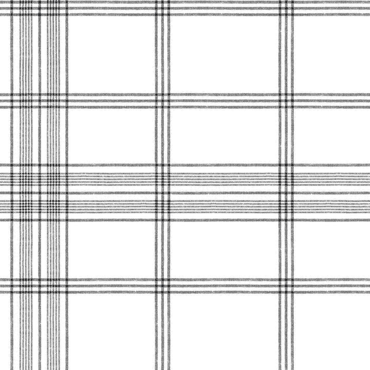 Charter Plaid Black Wallpaper by York Wallcoverings Water's Edge Resource Library Covers about 56.4 square feet 20.5-in by 33-ft long roll Prepasted 20.5 - Fabric Carolina -
