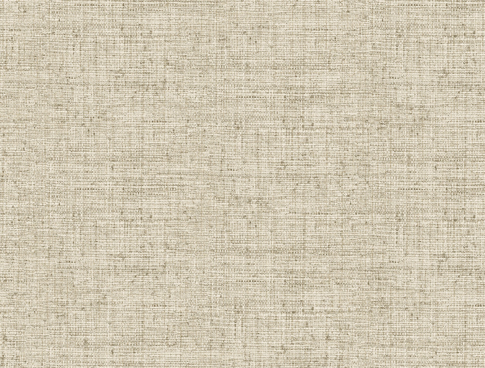 Papyrus Weave Beige Wallpaper by York Wallcoverings Grasscloth Resource Library Covers about 60.8 square feet 27-in by 27-ft long roll Prepasted 20.5 - Fabric Carolina -