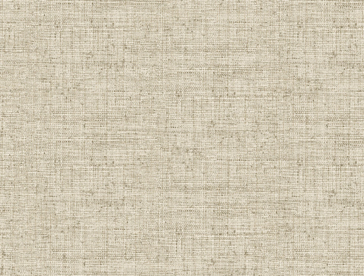 Papyrus Weave Beige Wallpaper by York Wallcoverings Grasscloth Resource Library Covers about 60.8 square feet 27-in by 27-ft long roll Prepasted 20.5 - Fabric Carolina -