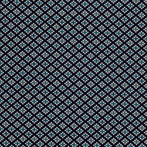 Cyril 1 Indigo by Stout Fabric