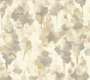 Mirage Dark Taupe & Gold Wallpaper by Candice Olson