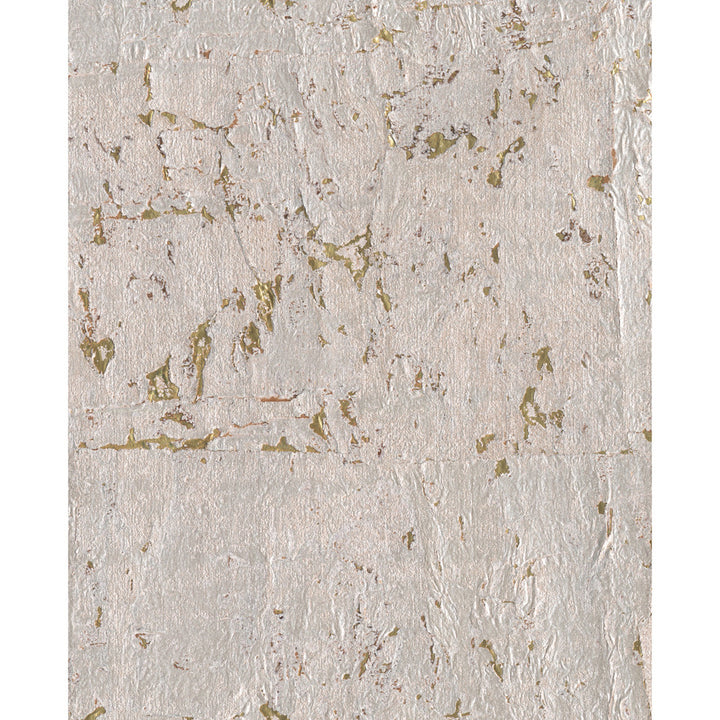 Cork Gold & Silver Metallic Wallpaper by Candice Olson Candice Olson Casual Elegance Covers about 72 square feet 36-in by 24-ft long roll Unpasted 0 - Fabric Carolina -
