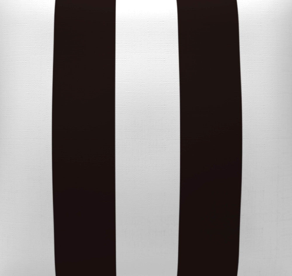 Cabana Stripe Black by Europatex Fabric Outdoor 100% Polyester China 20,000 Double Rubs Horizontal: 6.1" and Vertical: N/A 54" - Fabric Carolina -