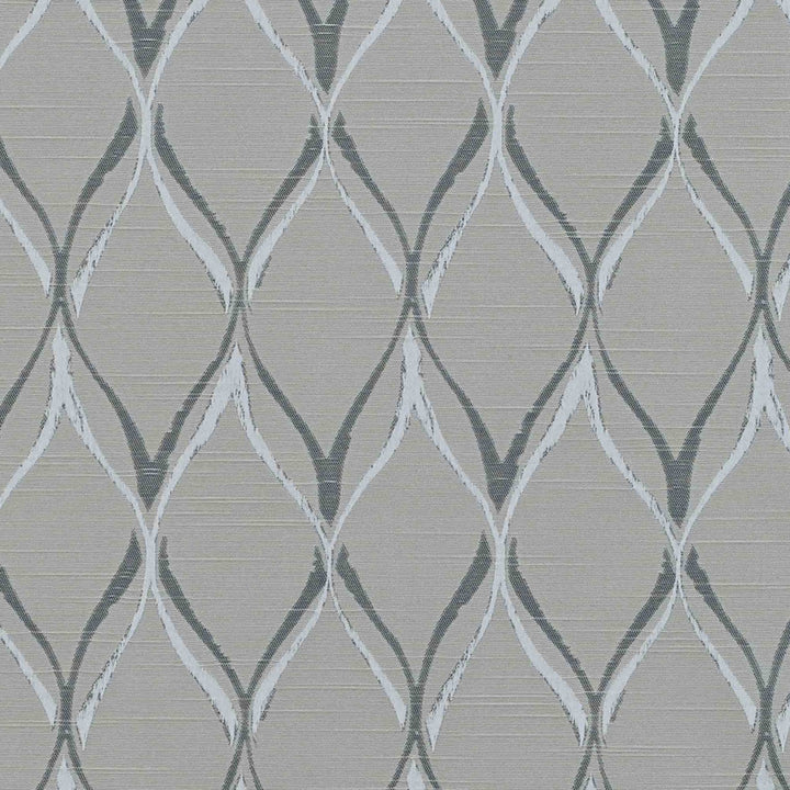 Calistoga B Silver by Europatex Fabric Calistoga 83% Polyester, 17% Viscose 2.46" H, 6.69" V 55.00 inches - Fabric Carolina -