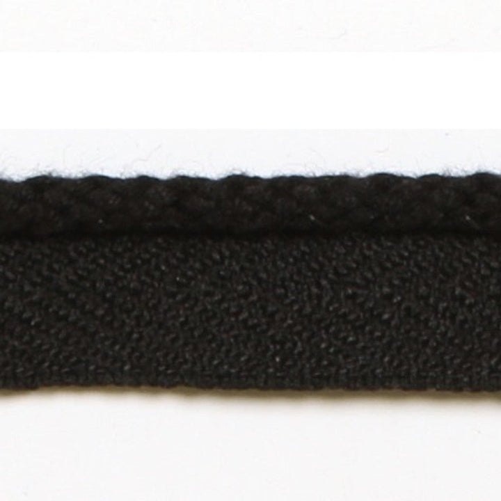 Calypso Black by Europatex Designer Fabric Designers Choice 61% Fibranne, 37% Polyester, 2% Nylon 0.25 inches - Swanky Fabrics -