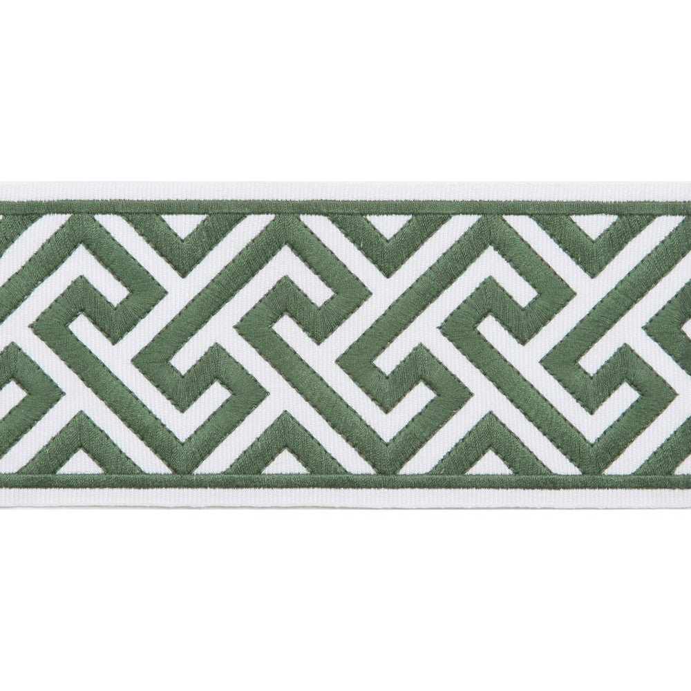 Capri Emerald by Europatex Designer Fabric Capri 51% Fibranne, 49% Polyester 3.50 inches - Swanky Fabrics -