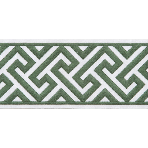 Capri - Emerald by Europatex Designer Fabric Capri 51% Fibranne, 49% Polyester China See Sample Horizontal: N/A and Vertical: N/A 3.50 inches  - Swanky Fabrics -