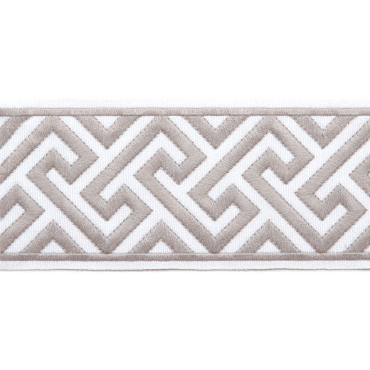 Capri - Feather by Europatex Designer Fabric Capri 51% Fibranne, 49% Polyester China See Sample Horizontal: N/A and Vertical: N/A 3.50 inches  - Swanky Fabrics -