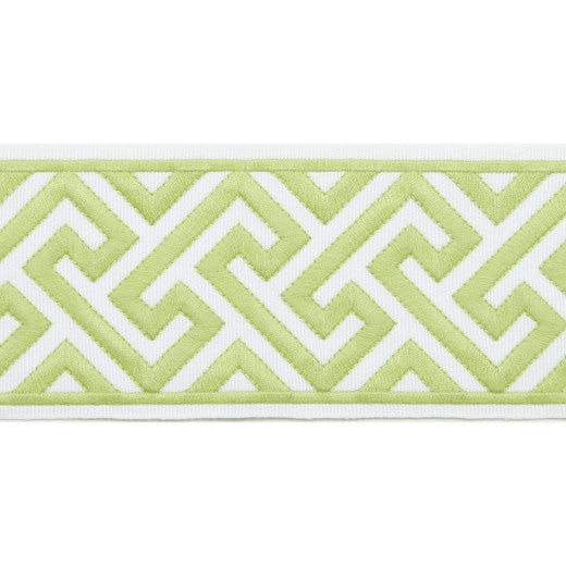 Capri - Key Lime by Europatex Designer Fabric Capri 51% Fibranne, 49% Polyester China See Sample Horizontal: N/A and Vertical: N/A 3.50 inches  - Swanky Fabrics -