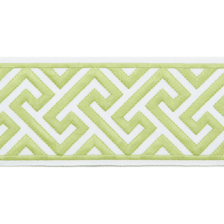 Capri Key Lime by Europatex Designer Fabric Capri 51% Fibranne, 49% Polyester 3.50 inches - Swanky Fabrics -