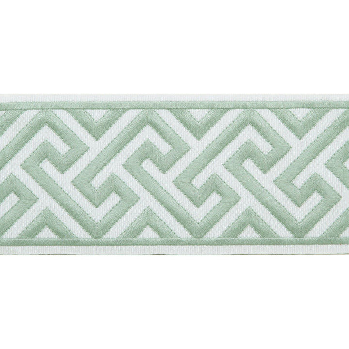 Capri Spearmint by Europatex Designer Fabric Capri 51% Fibranne, 49% Polyester 3.50 inches - Swanky Fabrics -