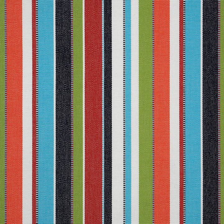 7774 Carousel Confetti by Sunbrella Designer Fabric Cushion Furniture Drapery Fabrics > Sunbrella Stripes 100% Acrylic USA or Imported 9" 54" - Swanky Fabrics -