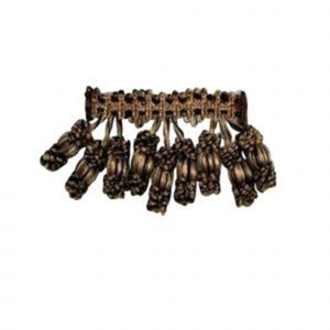 Carriage Col. Black Gold by Europatex Fabric