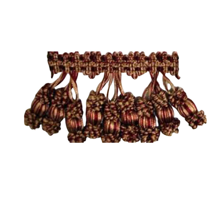 Carriage Bordeaux by Europatex Fabric Carriage House 40% Polyester, 40% Rayon, 20% Wood 1" 2.25 inches - Fabric Carolina -