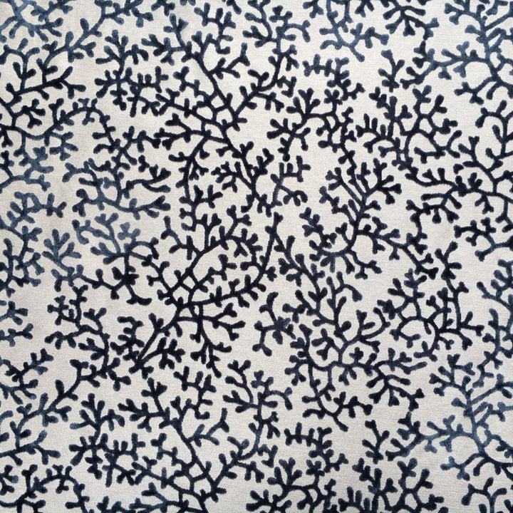 Charleston Blue by Europatex Fabric Charleston 72% Polyester/28%Viscose China 20,000 Double Rubs Horizontal: 19.3" and Vertical: 15" 56" - Fabric Carolina -