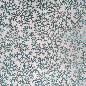 Charleston Teal by Europatex Fabric