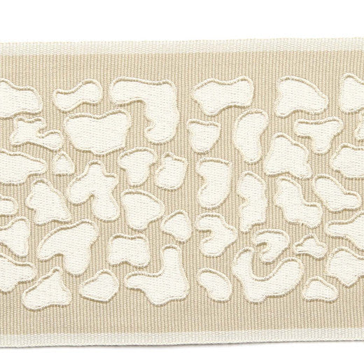 Cheetah Fawn by Europatex Designer Fabric Cheetah & Hannah Collection 45% Polyester / 10% Rayon / 45% Fibranne China See Sample Horizontal: N/A and Vertical: N/A 4.00 inches  - Swanky Fabrics -