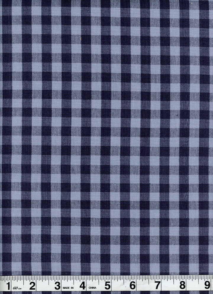 Chester Marine by Roth & Tompkins Fabric - 100% Cotton - India - 36,000 - V: .75"  H: .75" - 54" - Fabric Carolina -
