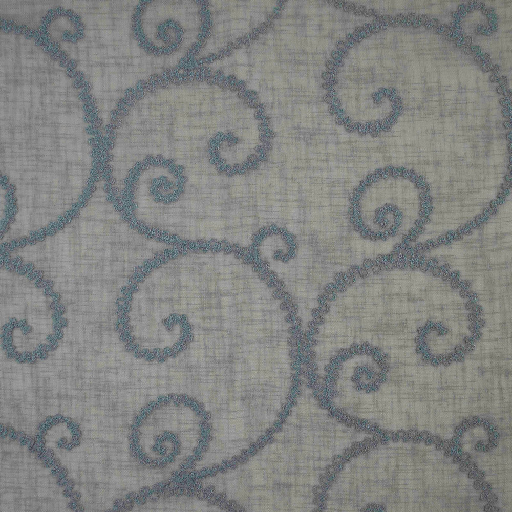 Cindy Grain by Europatex Designer Fabric Cindy Sheer Collection 100% Cotton V: 11.81" H: 11.81" 57.00 inches - Swanky Fabrics -