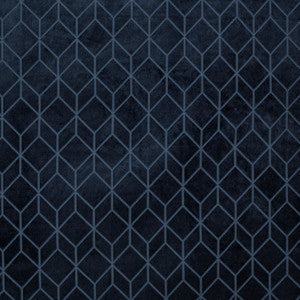 Cologne A Navy by Europatex Fabric
